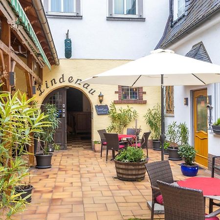 Zur Lindenau Hotel Rudesheim am Rhein Bagian luar foto